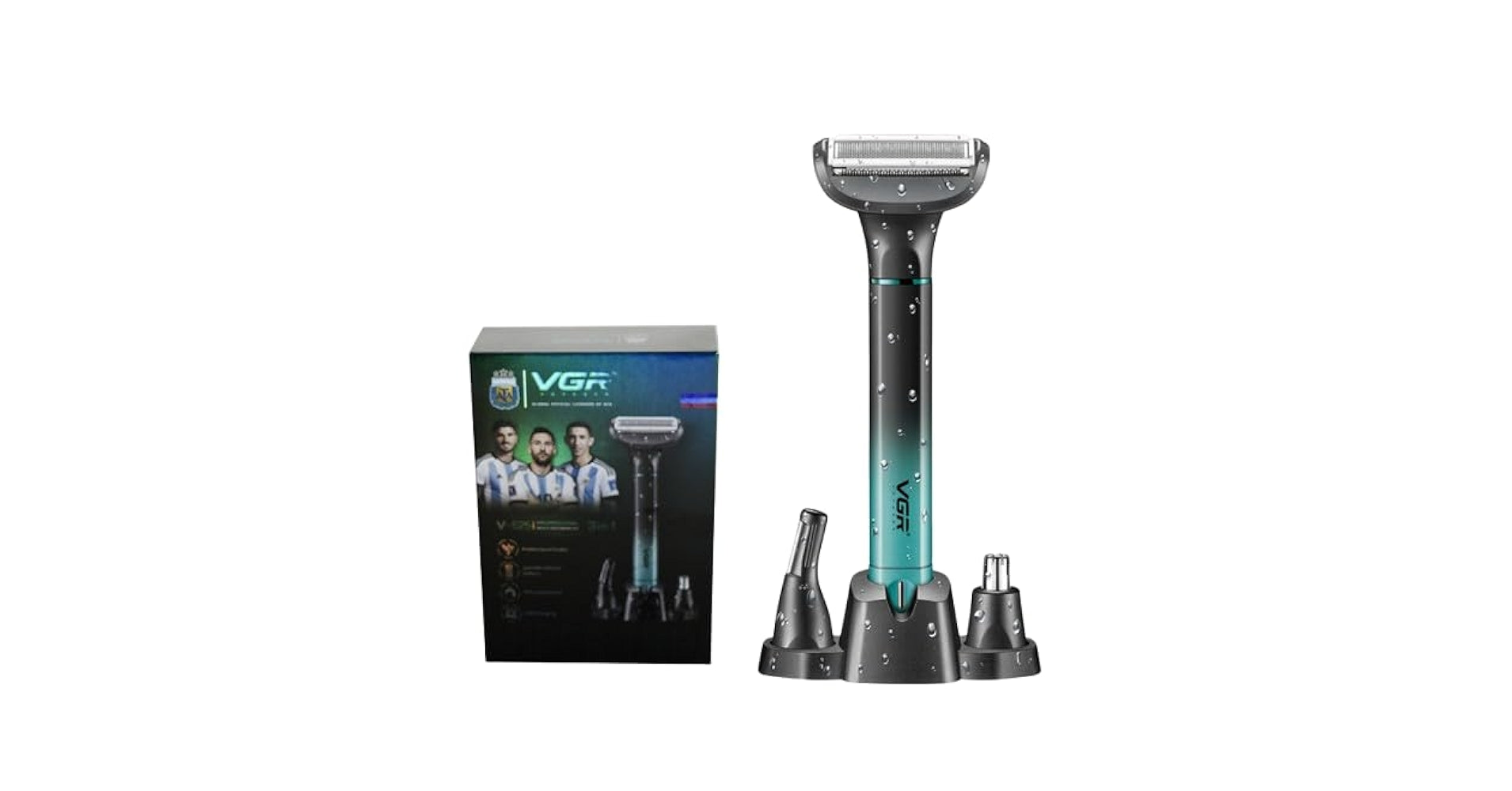 VGR-V-625  Men's Grooming Kit 3 in 1- Hair Trimmer, Beard Trimmer, Complete Personal Care