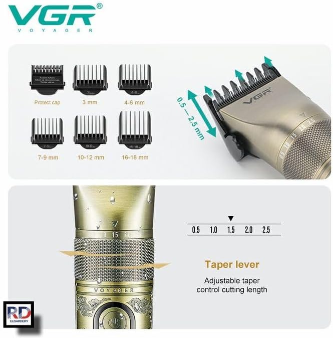 VGR-V-659 Professional Hair Clipper