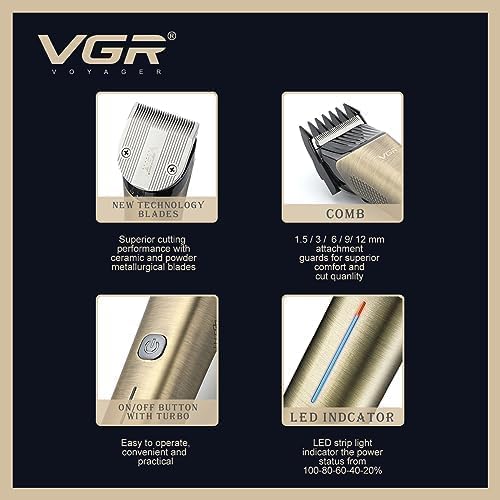 VGR-V-669Cordless Hair Clipper