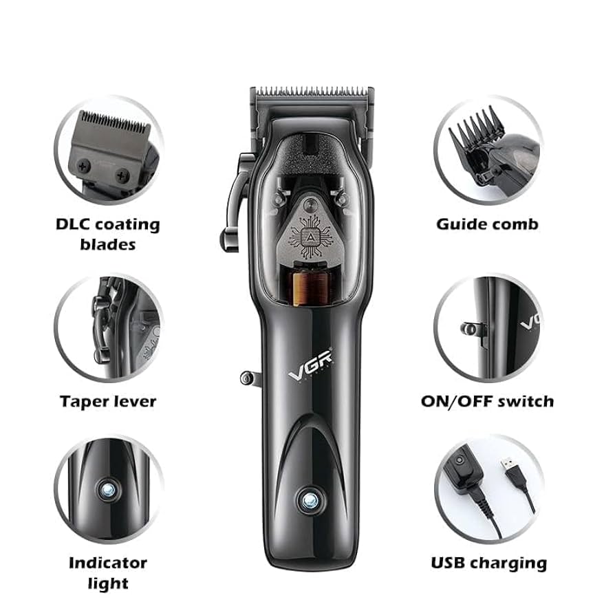 VGR-V-653 Professional Hair Trimmer Multicolour