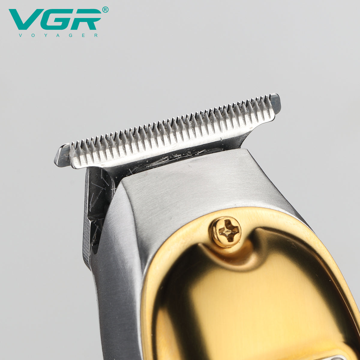 VGR V-057 Rechargeable Hair Trimmer – Precision Stainless Steel & Titanium Blade