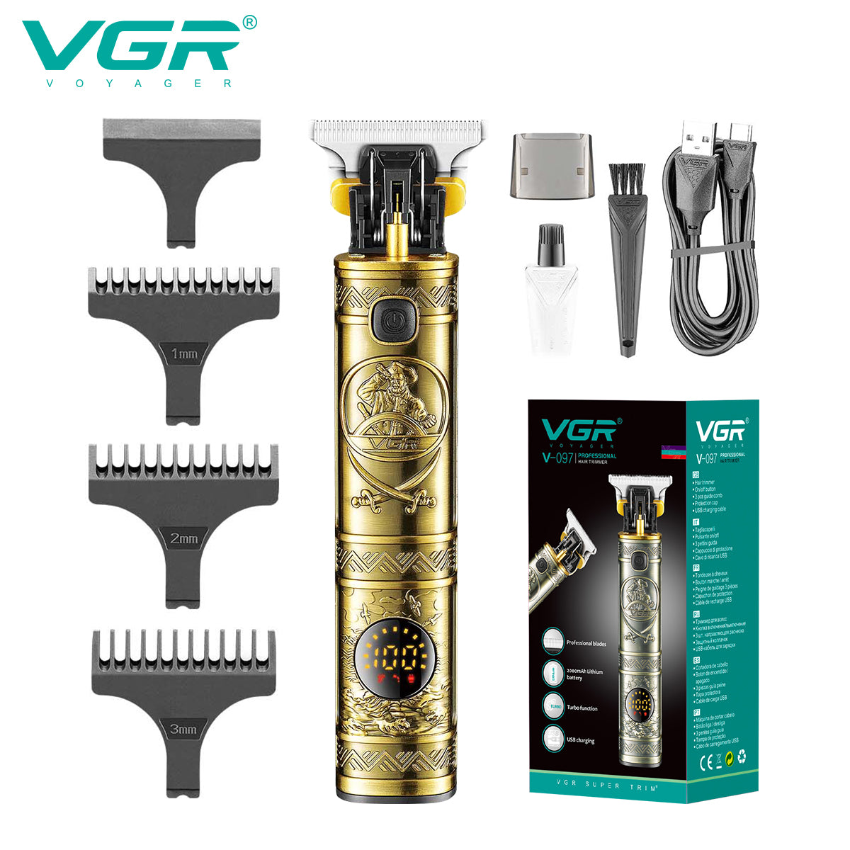 VGR VL-097 Limited Edition Hair Clipper