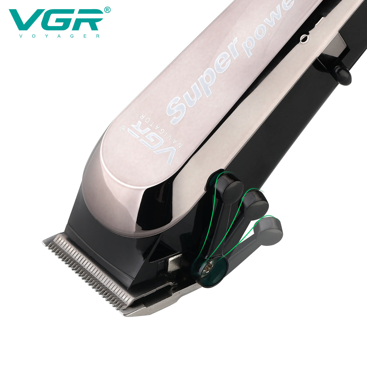 VGR V-060 Hair Clipper Set – Rechargeable, Stainless Steel Blades,