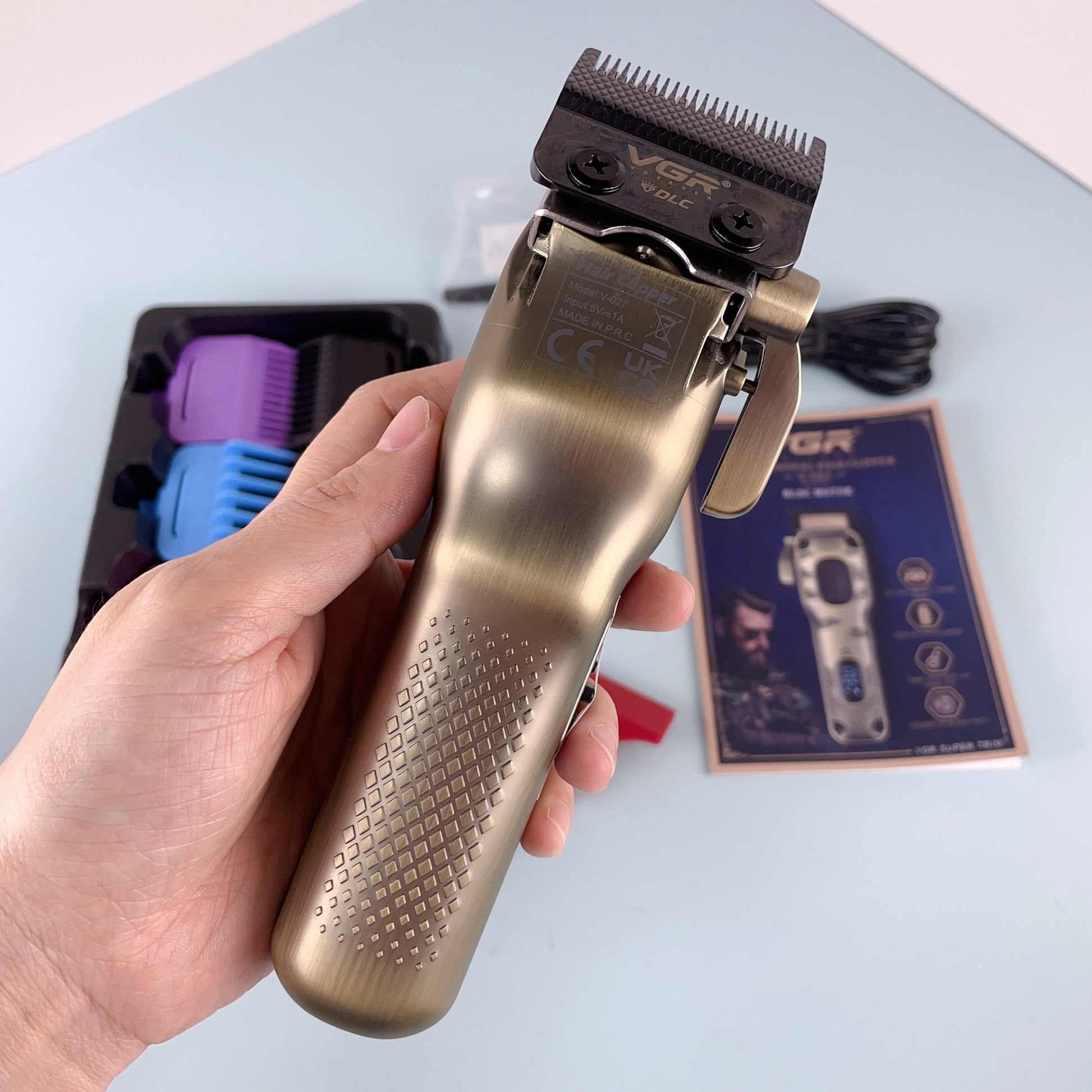 VGR V-027 Professional Hair Clipper – Waterproof, Hair Trimmer