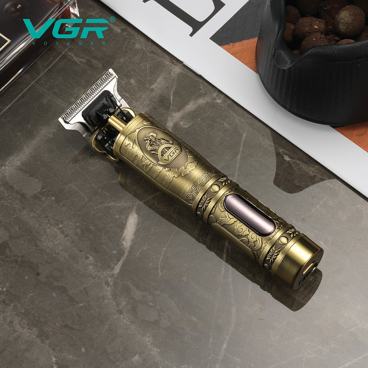 VGR V-091 Professional Hair Trimmer – Stainless Steel Blades