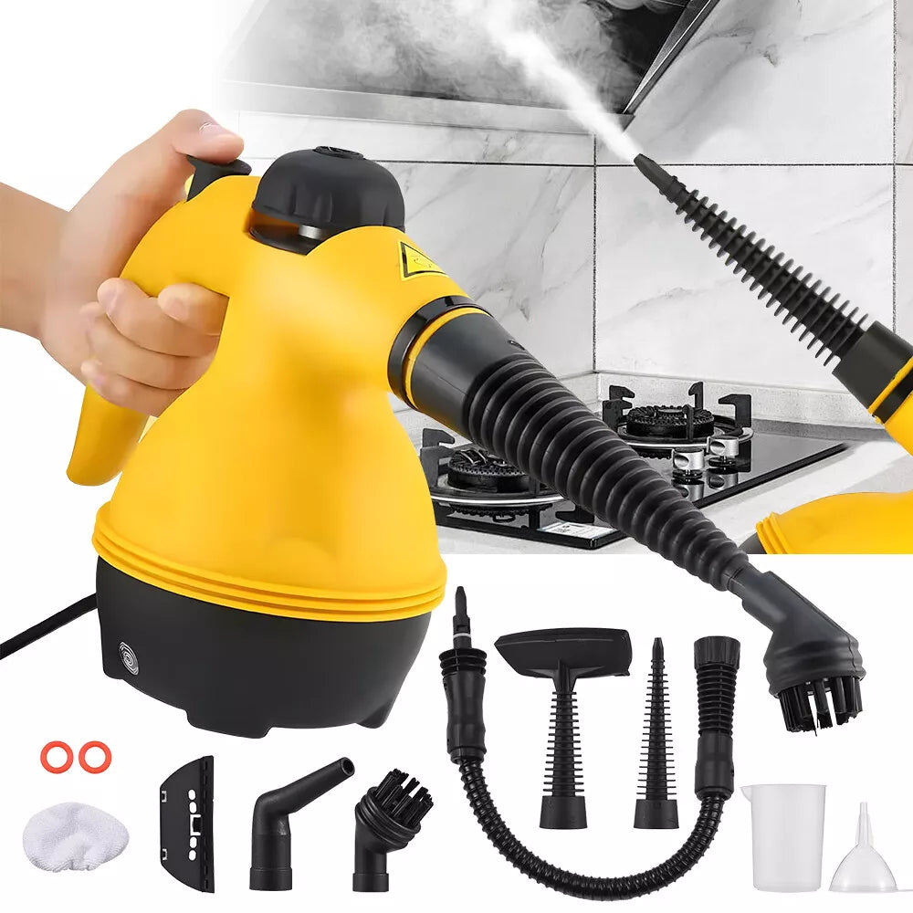 Steam Cleaner, for Home ,Kitchen , Bathroom ,1000W , 350ml