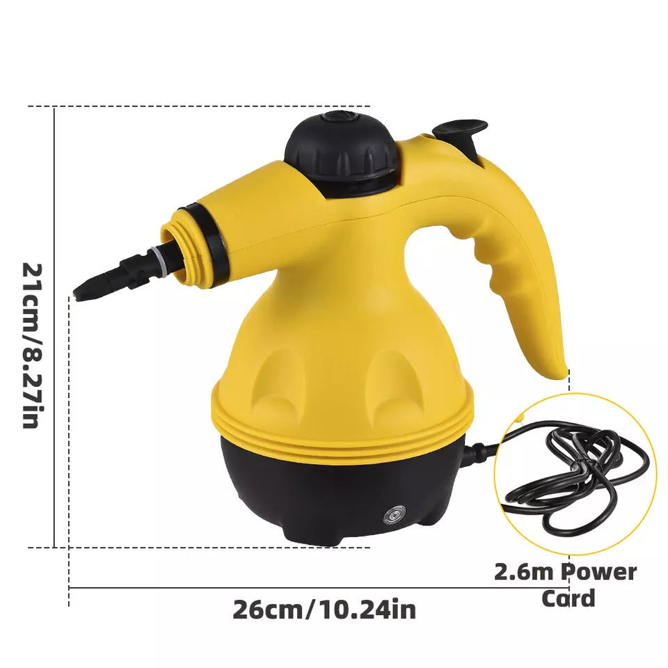 Steam Cleaner, for Home ,Kitchen , Bathroom ,1000W , 350ml