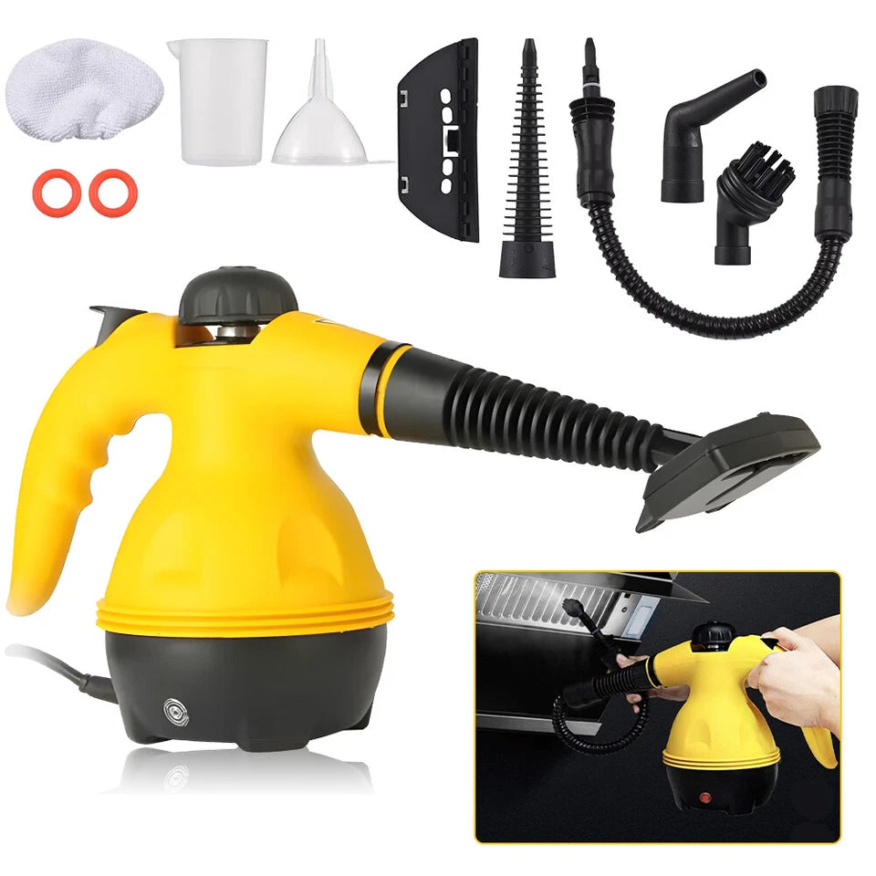 Steam Cleaner, for Home ,Kitchen , Bathroom ,1000W , 350ml