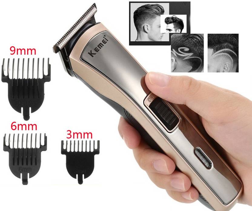 Kemei KM-721 Professional Electric Hair Clipper – USB Rechargeable Trimmer for Men with Stainless Steel Blades