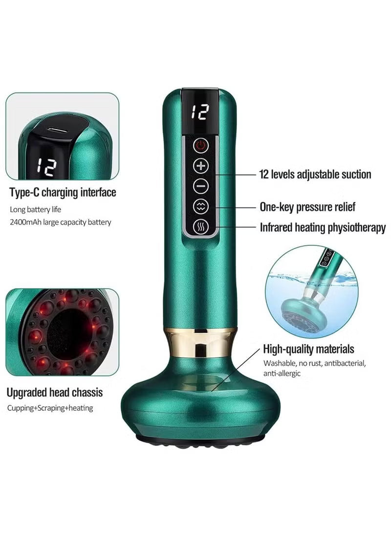 Negative Pressure Cupping -Massage Device & Heat Therapy