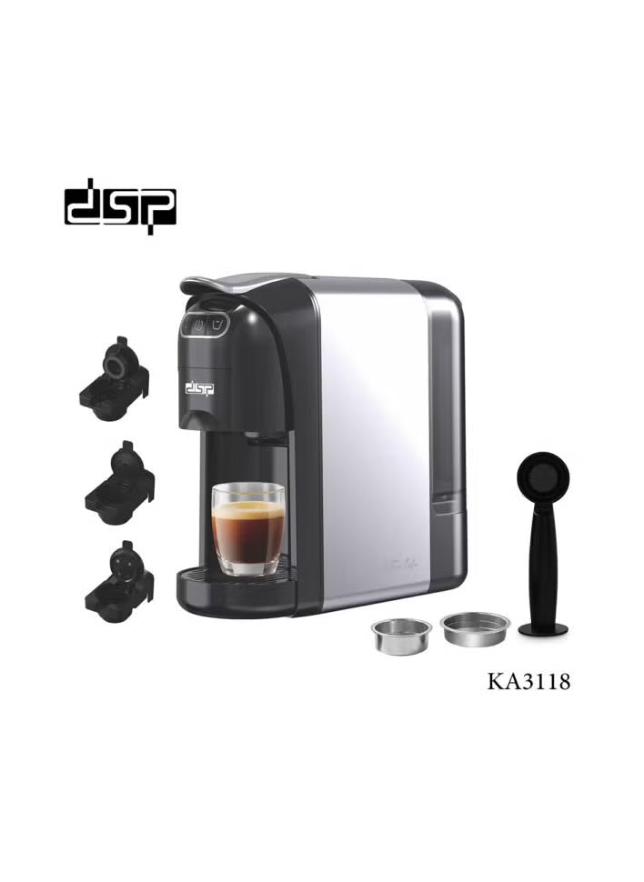 DSP Coffee Machine 1400W Multicolor – KA3118