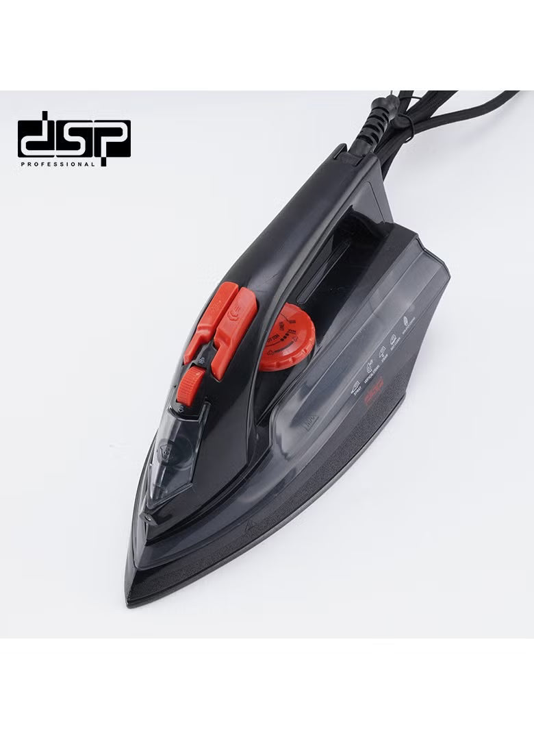 DSP KD1130 – 1600W Steam Iron with Teflon Baseplate