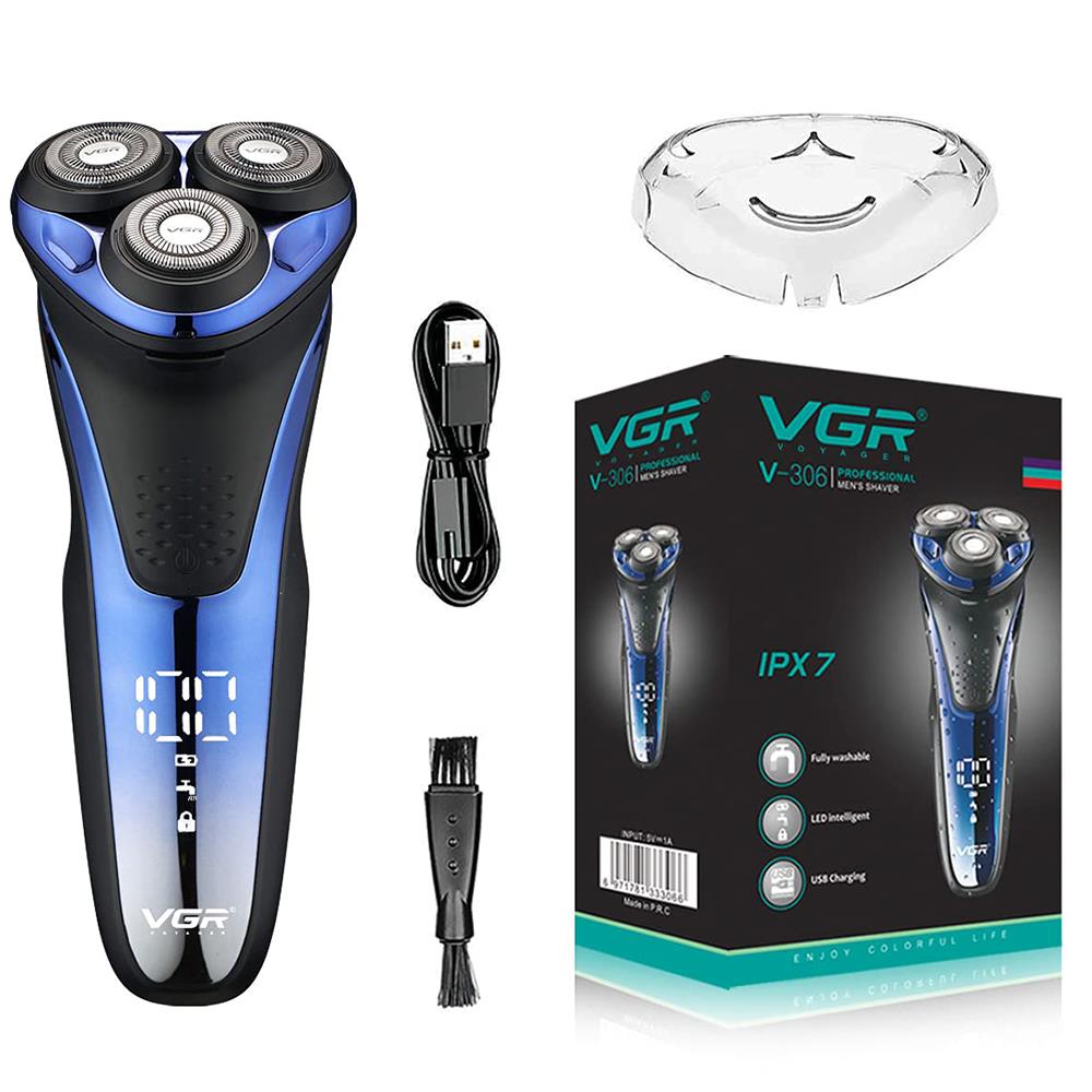 VGR V-306 Premium Wet & Dry Electric Shaver