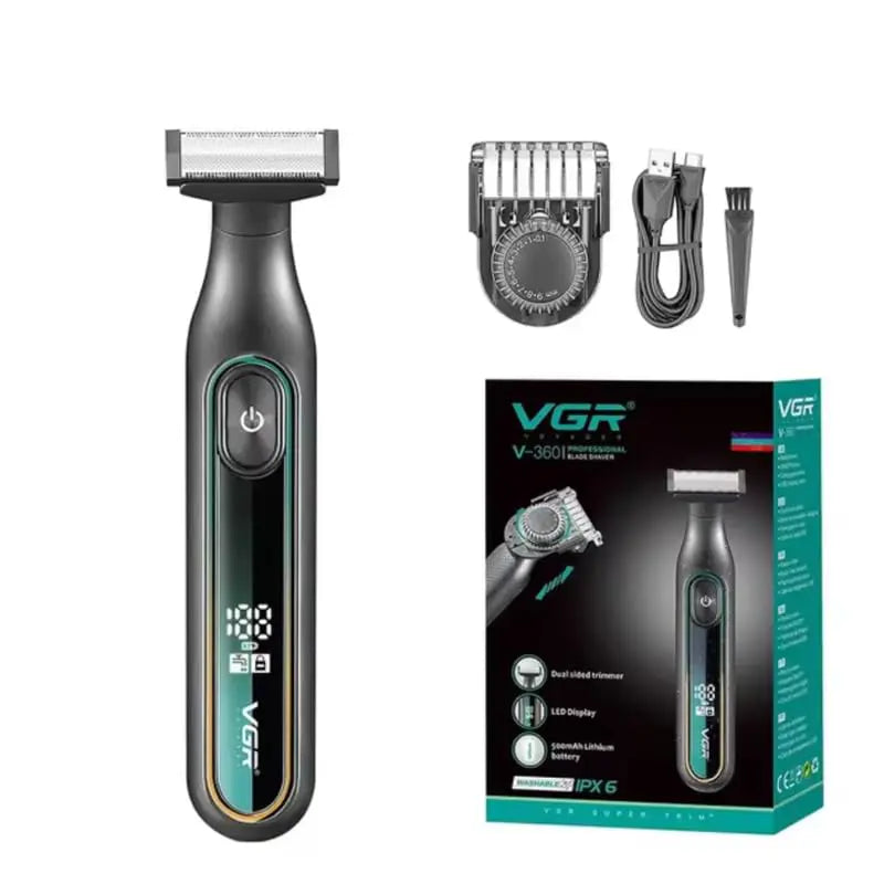 VGR V-360 One Blade Dual-Sided Trimmer & Shaver