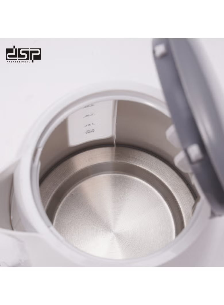DSP Electric Kettle KK1143 – 2.5L Stainless Steel, 2200W