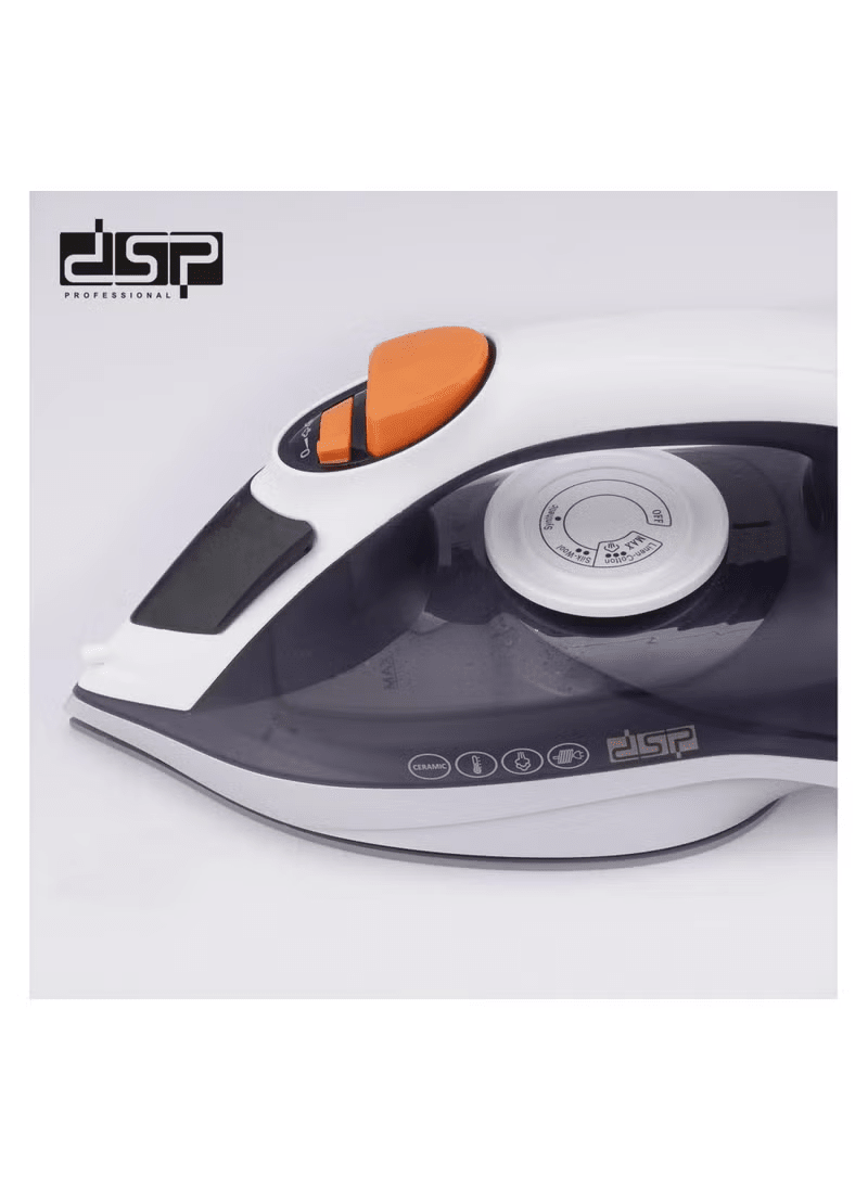 DSP KD1097 – 2200W Steam Iron with Ceramic Soleplate