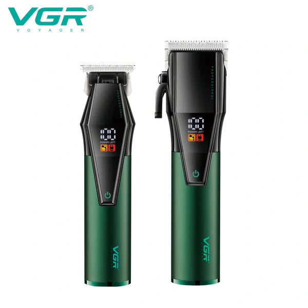 VGR V-677 Professional Hair Clipper & Trimmer Set