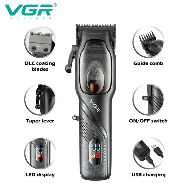 VGR V-269 Professional Hair Clipper for Men