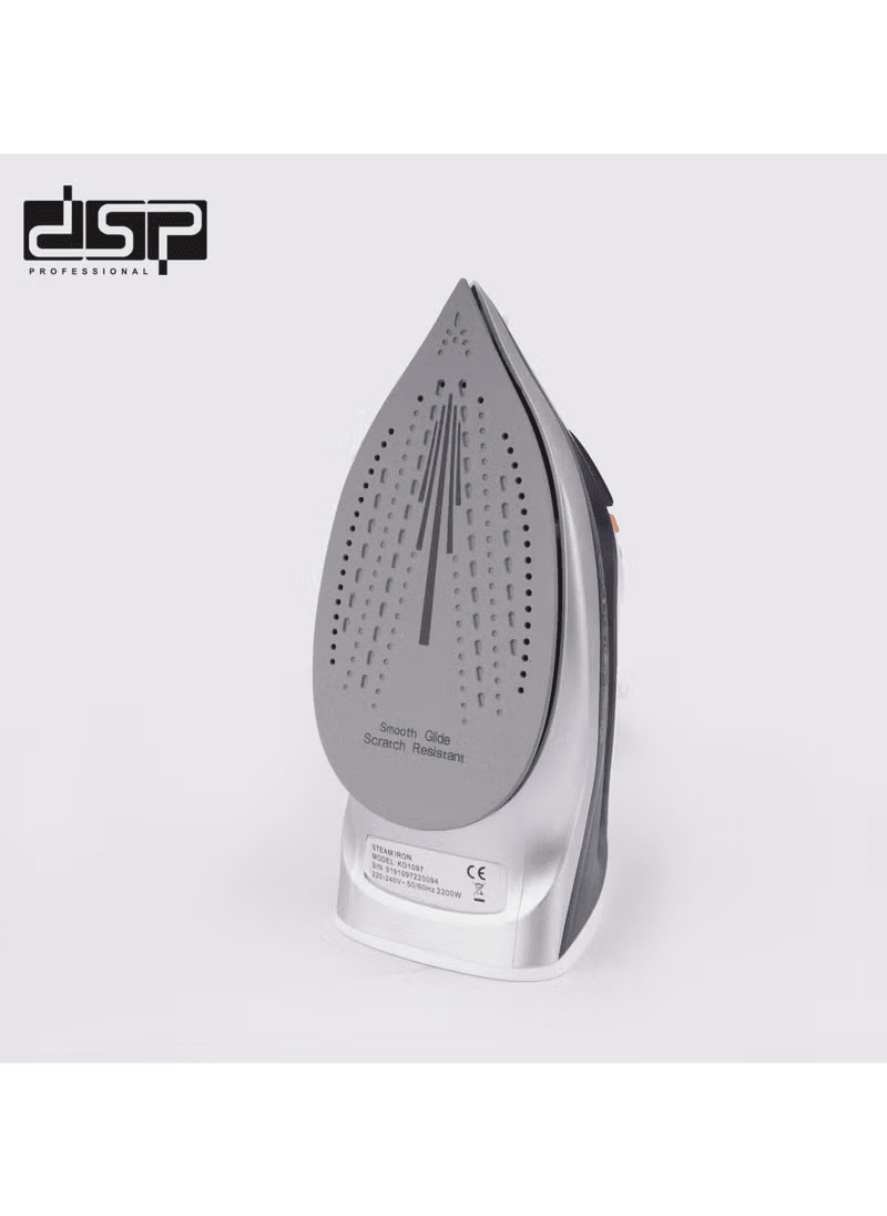 DSP KD1097 – 2200W Steam Iron with Ceramic Soleplate
