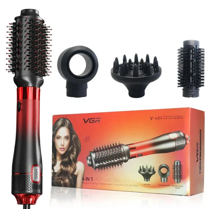 VGR V-484 Professional 4-in-1 Hot Air Brush