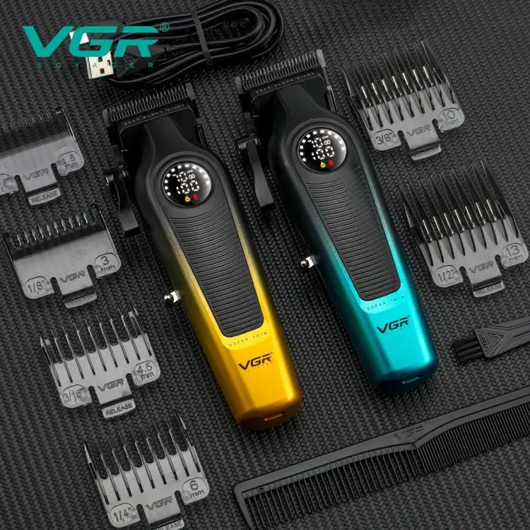 VGR V-196 Professional Hair Trimmer for Men – Titanium Alloy Blade