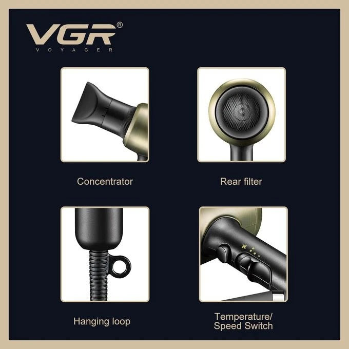 VGR V-453 Professional Hair Dryer