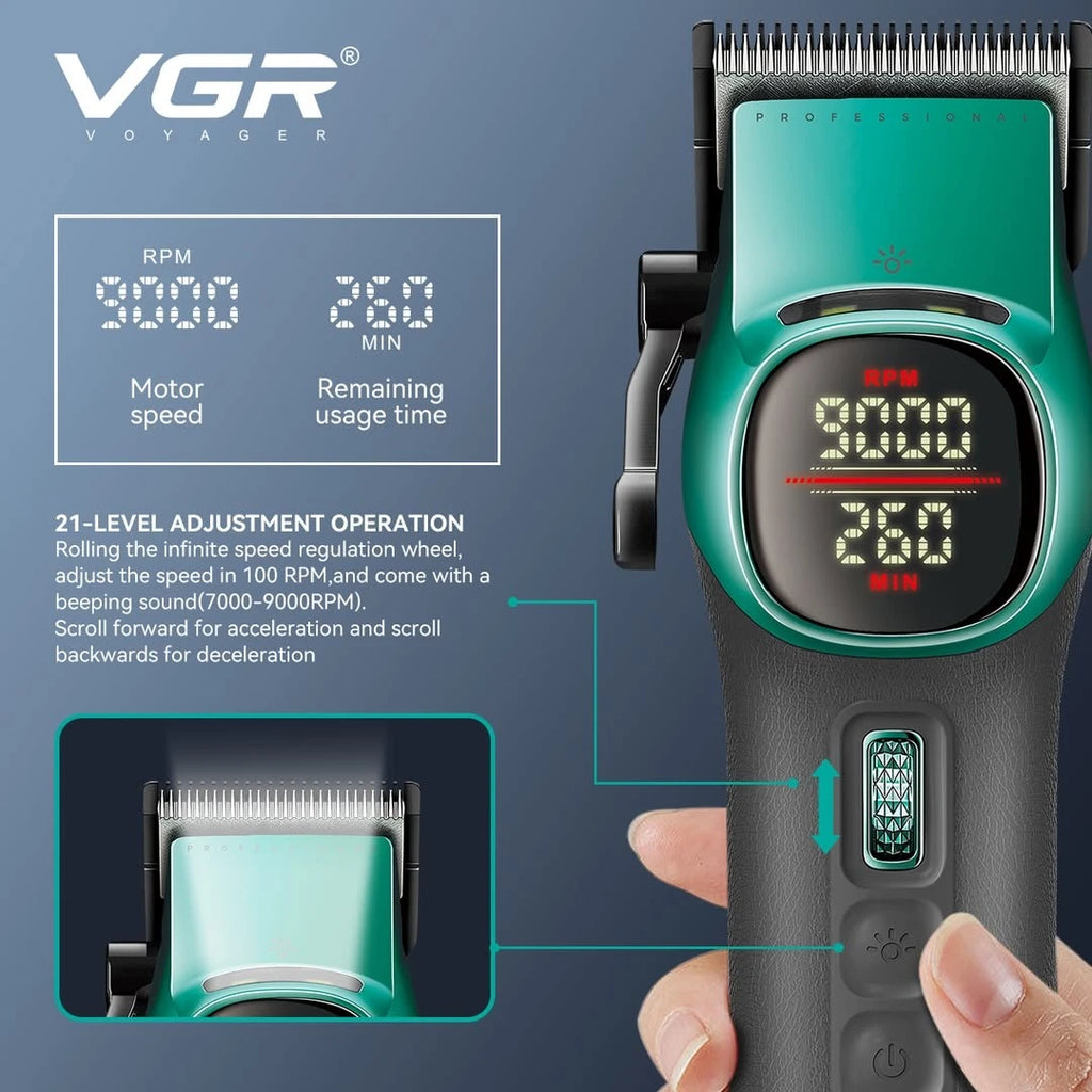 VGR V-885 S2 Rotafinity Pro 2-in-1 Barber Set
