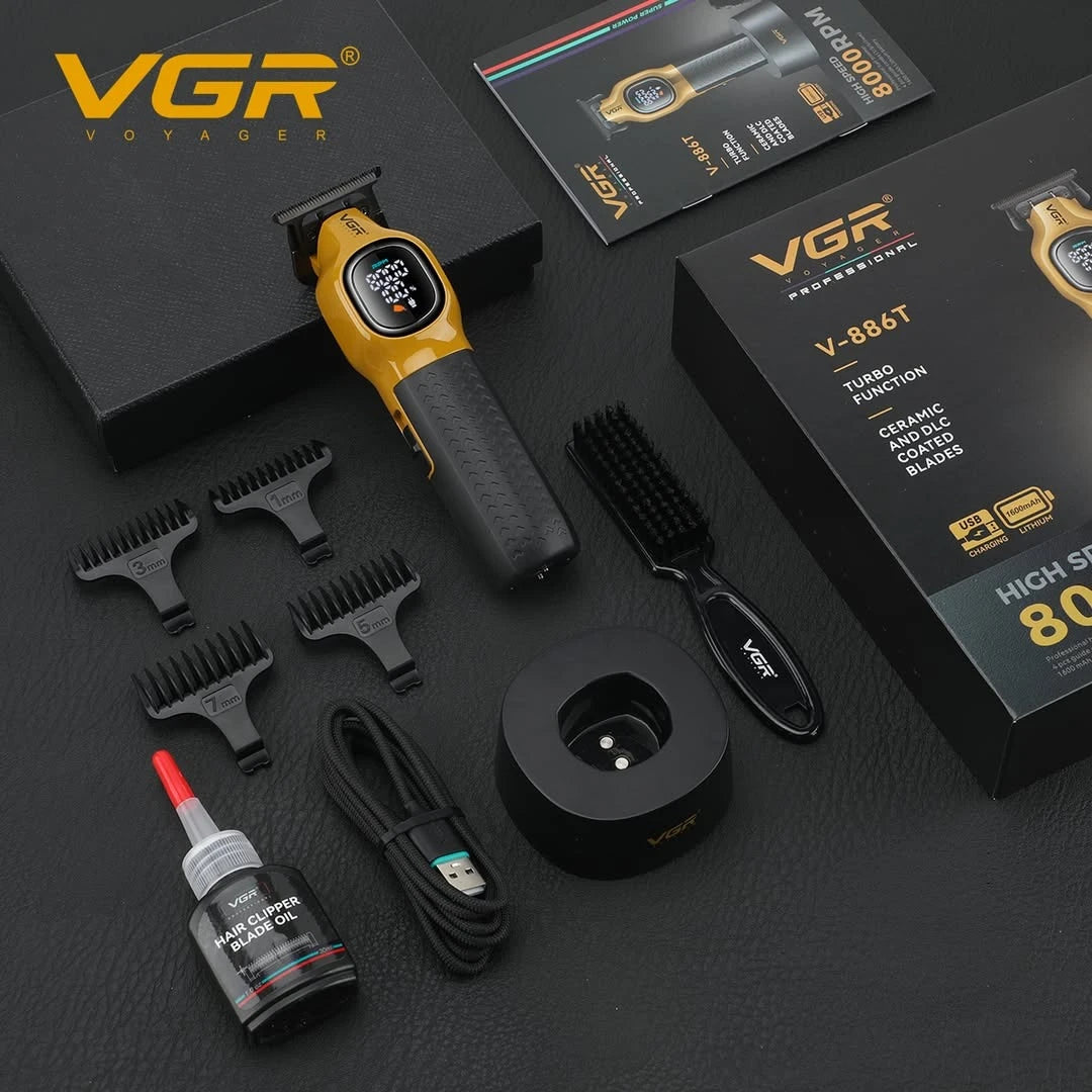 VGR V-886T Professional Hair Clipper for Men