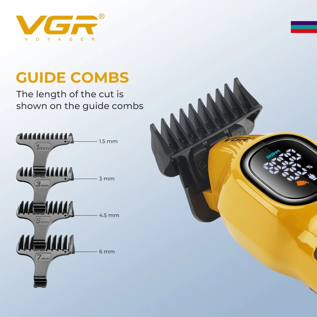 VGR V-886T Professional Hair Clipper for Men