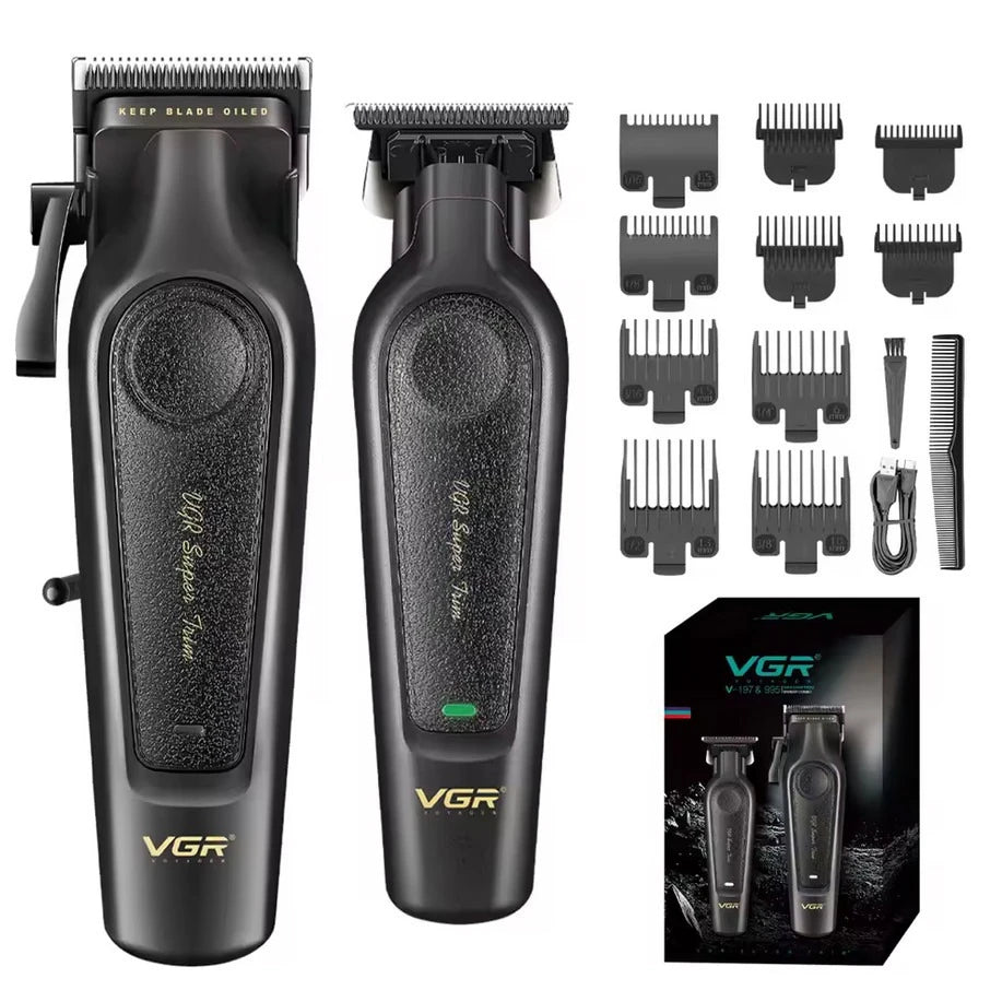 VGR Professional Men’s Shaving Kit – V-197 + V-995 Combo