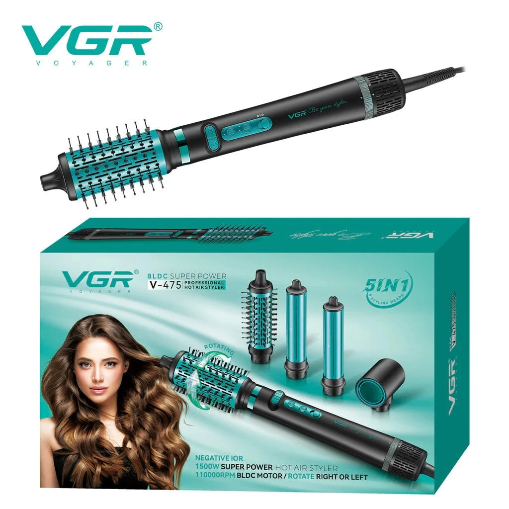 VGR V-475 5-in-1 Professional Hot Air Brush