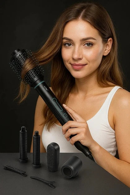 VGR V-486 Professional 5-in-1 Heated Hair Straightener Brush