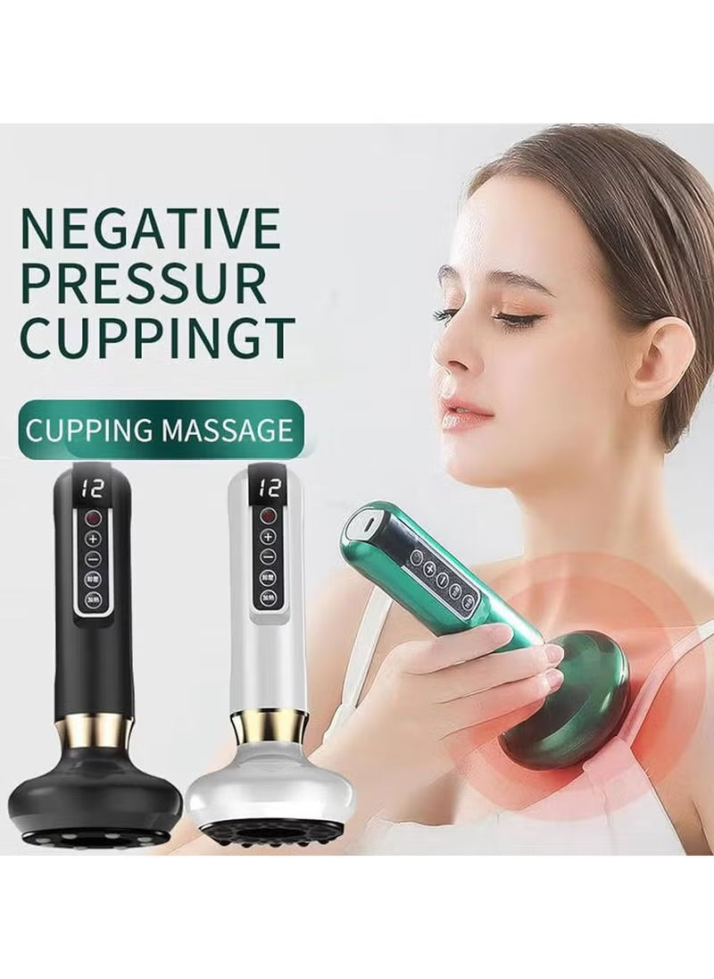 Negative Pressure Cupping -Massage Device & Heat Therapy