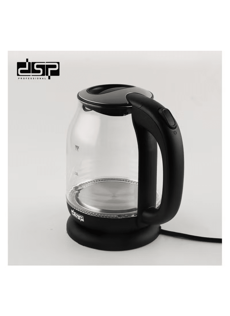 KK1265 Glass Electric Kettle – 1.7L, 2200W