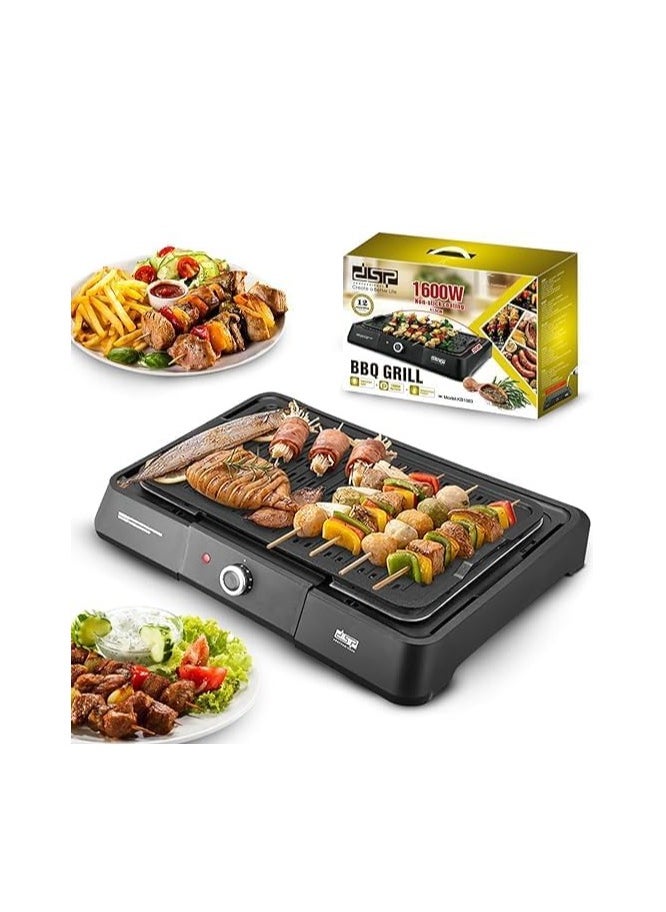 Electric BBQ Grill with Adjustable Temperature - KB1083