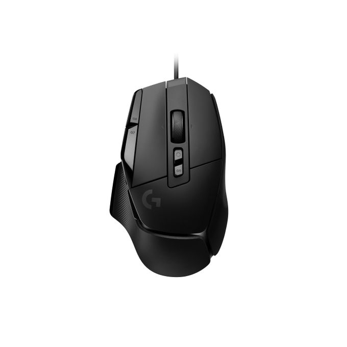 Logitech G502 HERO Wired Gaming Mouse – 25,600 DPI HERO Sensor, RGB Lighting, 11 Programmable Buttons, Adjustable Weights – Black