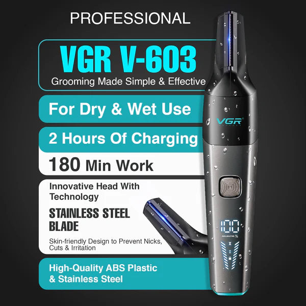 VGR V-603 Professional Nose & Body Trimmer