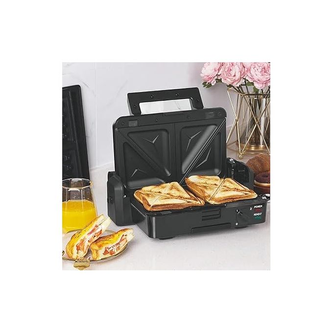 Dsp Electric Waffle Maker Grill Sandwich Maker, ToasterKC-1171
