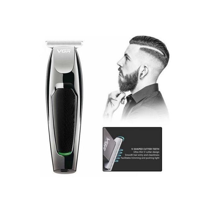 V-030 Professional Fast Charging Hair Clipper Silver/Black