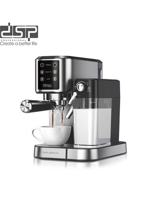 DSP KA3104 Coffee Machine 1350W – Espresso, Cappuccino & Latte