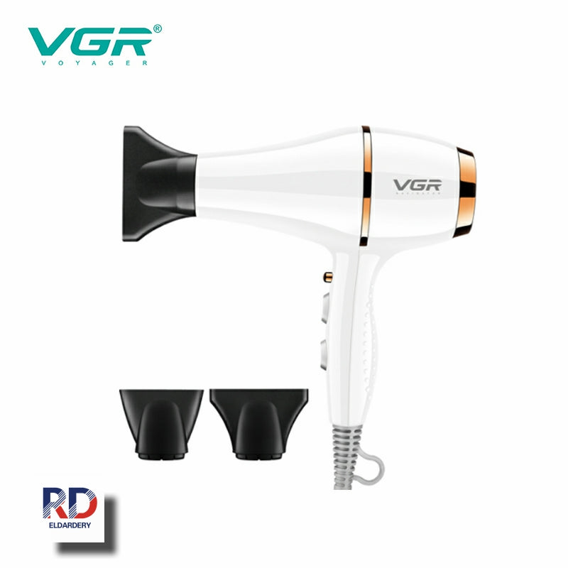 VGR V-414 Professional Hair Dryer – 2200W, Fast Drying, Cool Shot, 3 Heat & 2 Speed Settings