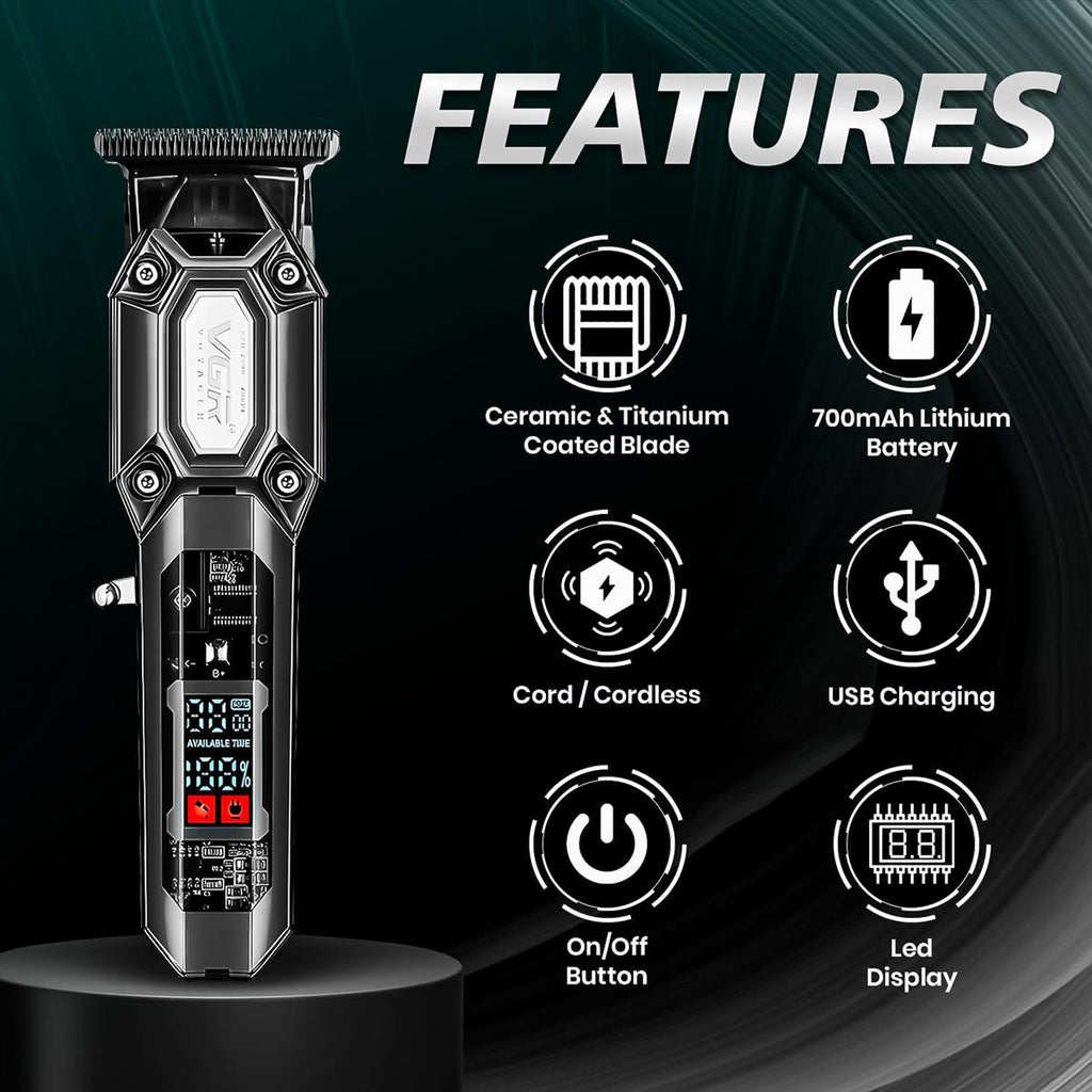 VGR V-900 Professional Salon Series Hair Trimmer for Men