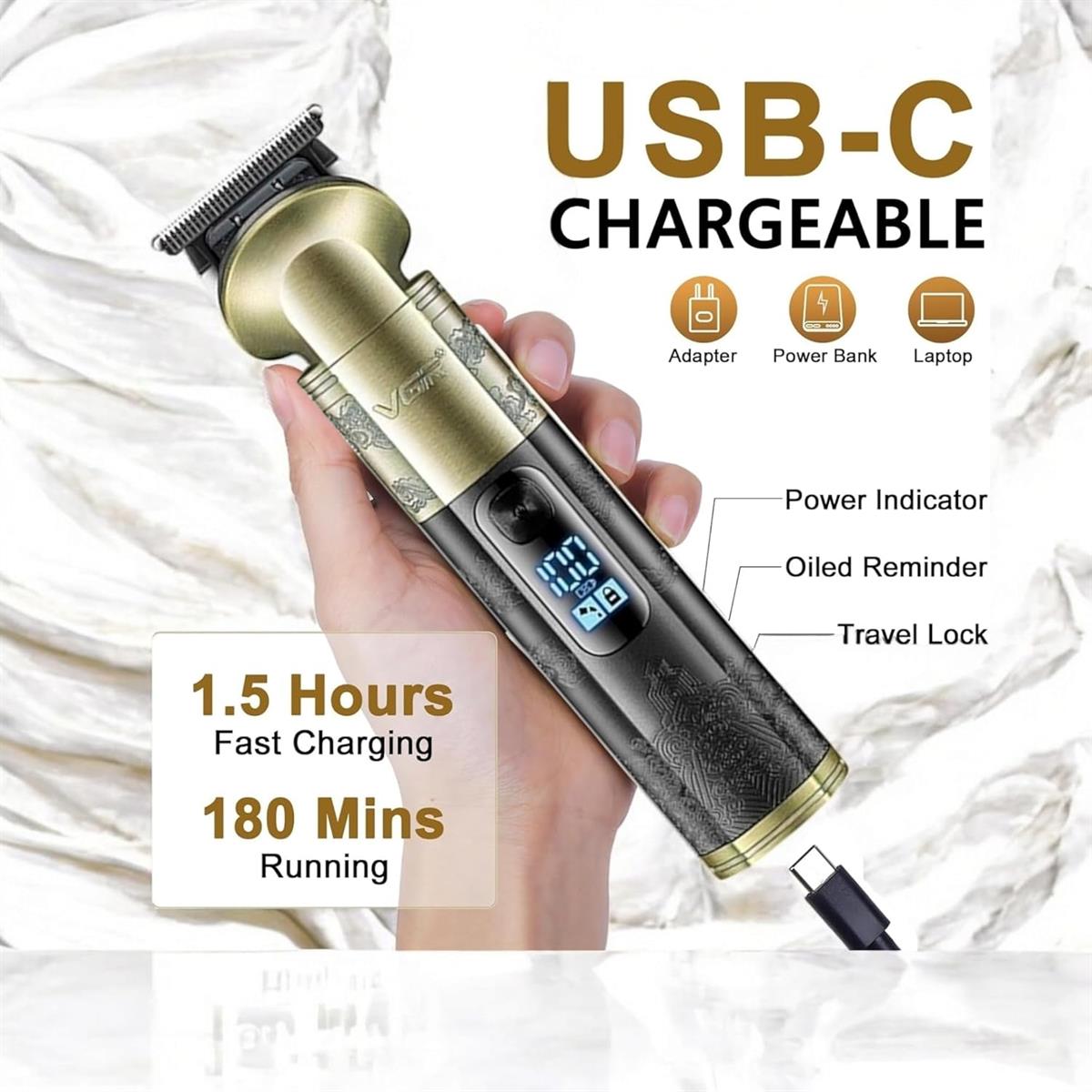 VGR V-296 Professional Hair Trimmer