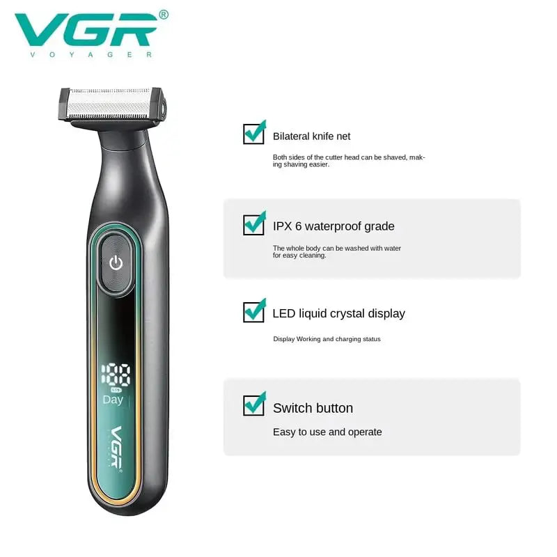 VGR V-360 One Blade Dual-Sided Trimmer & Shaver