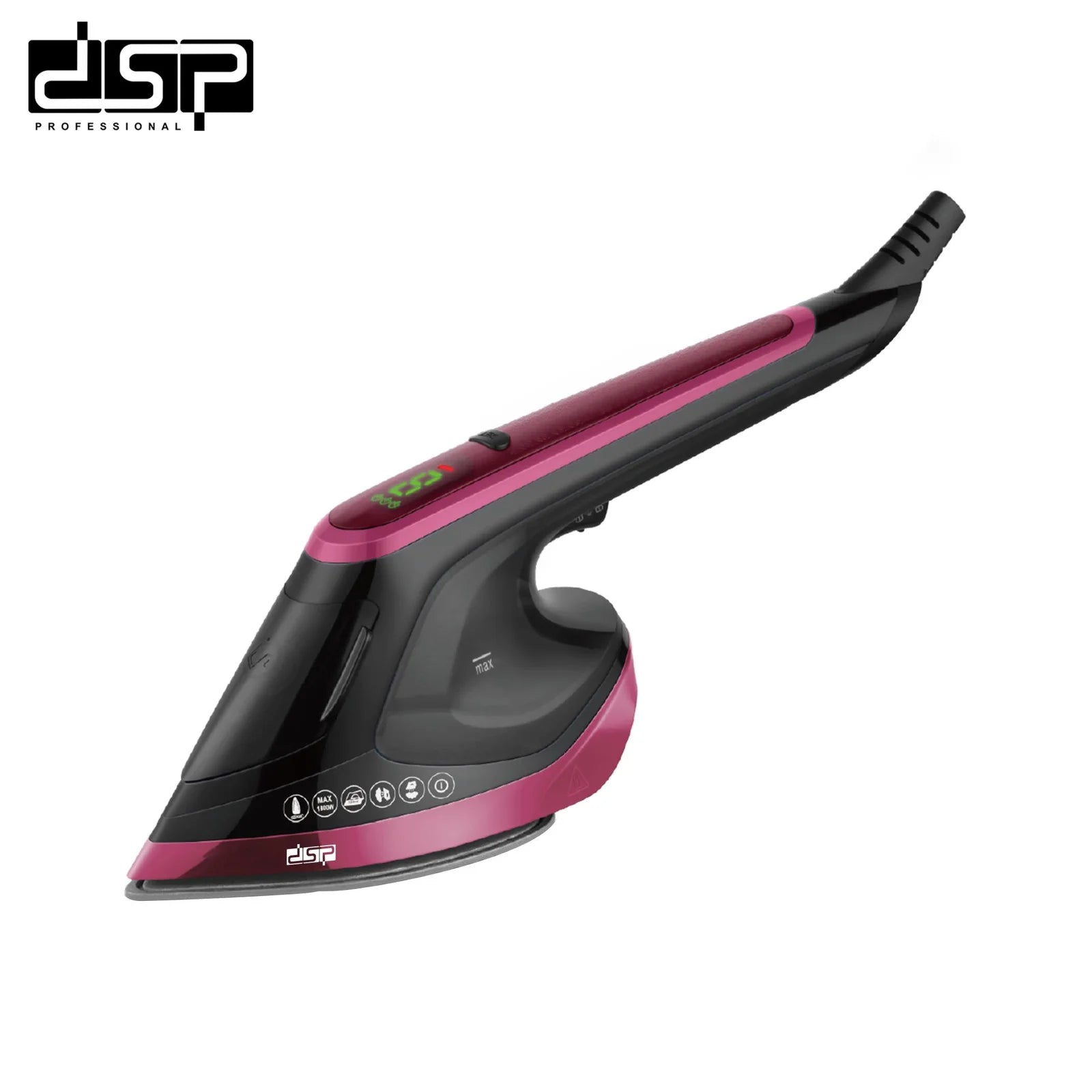 DSP 2-in-1 Steam Iron - KD1170-1800W – Pink