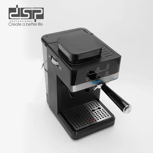 DSP Professional Espresso Coffee Machine 1350W Black – KA3123