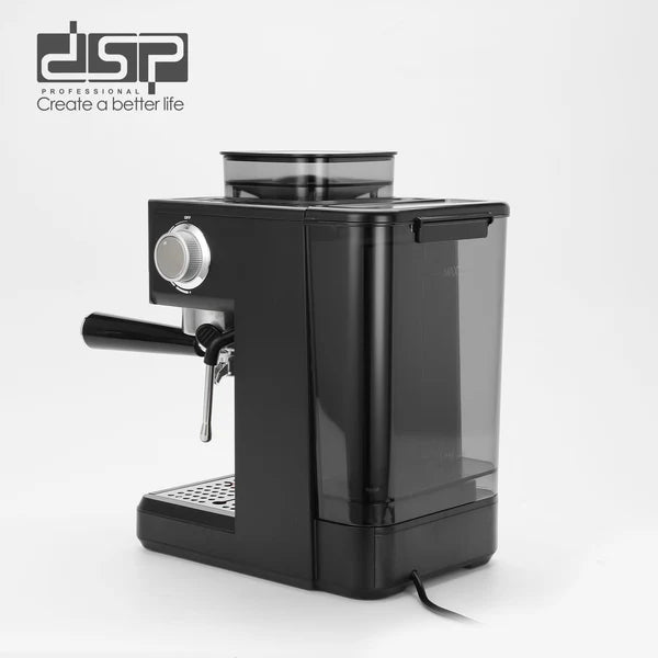 DSP Professional Espresso Coffee Machine 1350W Black – KA3123