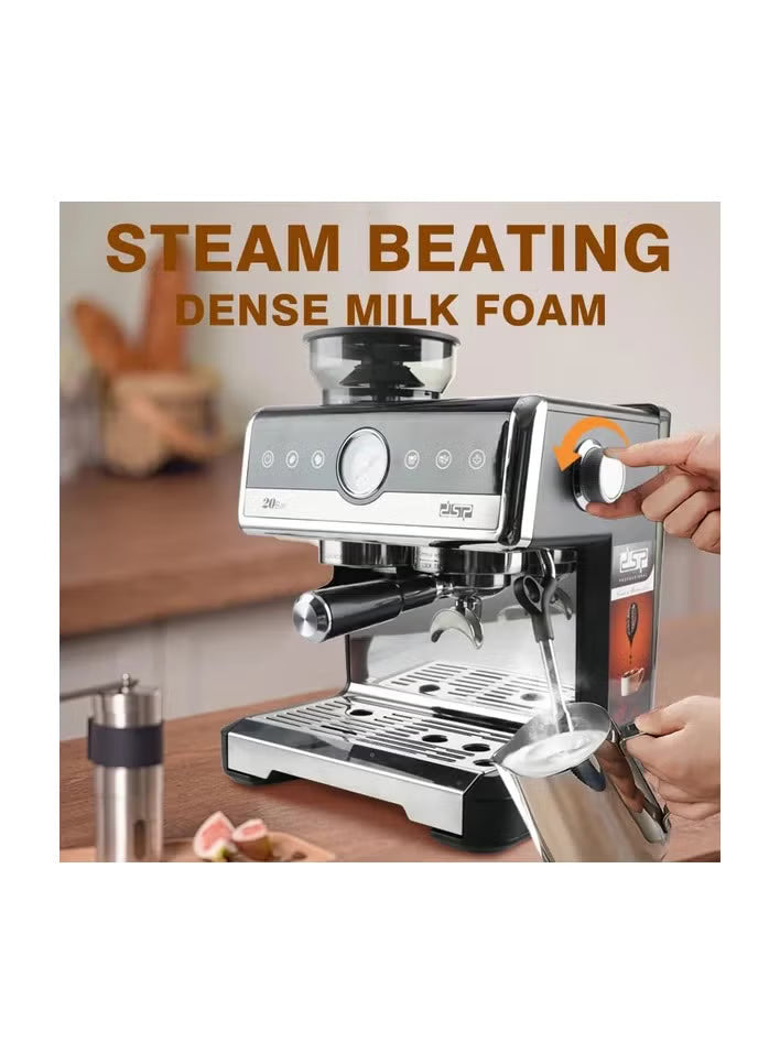 DSP Super-Automatic Coffee Machine 2250W Silver – KA3107