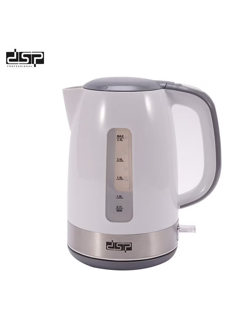 DSP Electric Kettle KK1143 – 2.5L Stainless Steel, 2200W