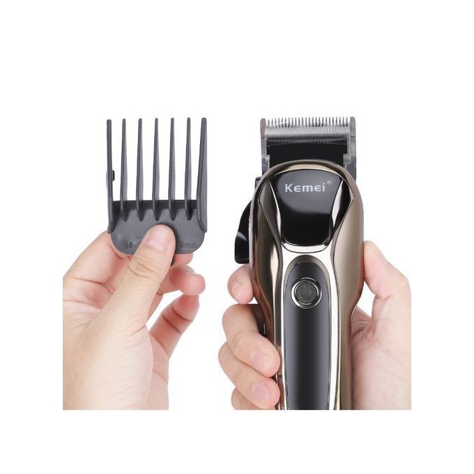 Kemei KM-1990 Rechargeable Hair Clipper – Digital Display, Dual Speed, Dry Use